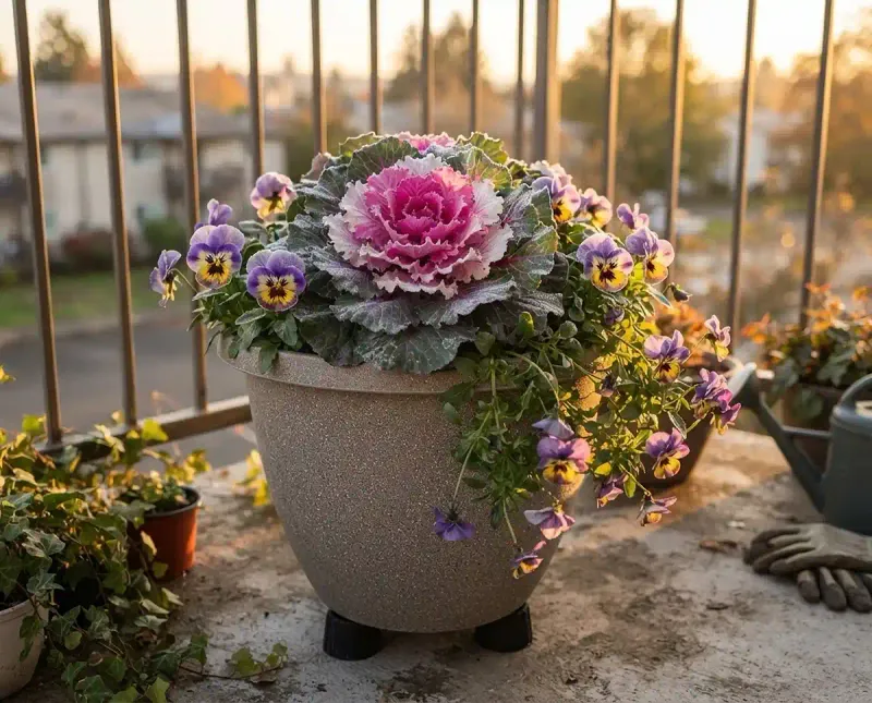 Use drainage and steady care to support the display
