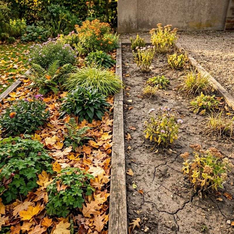 Use fallen leaves carefully