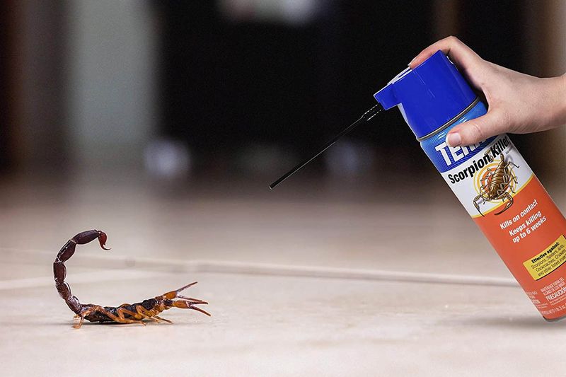 Use pesticides cautiously and avoid bare-hand handling