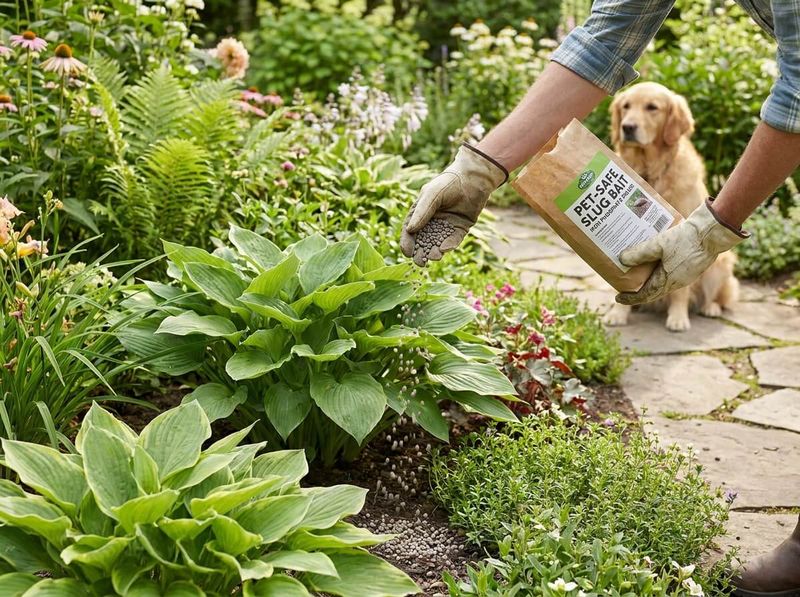 Use slug bait cautiously and skip unreliable fixes