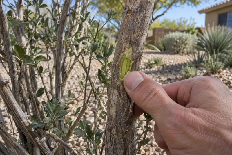 Wait for spring signs before pruning