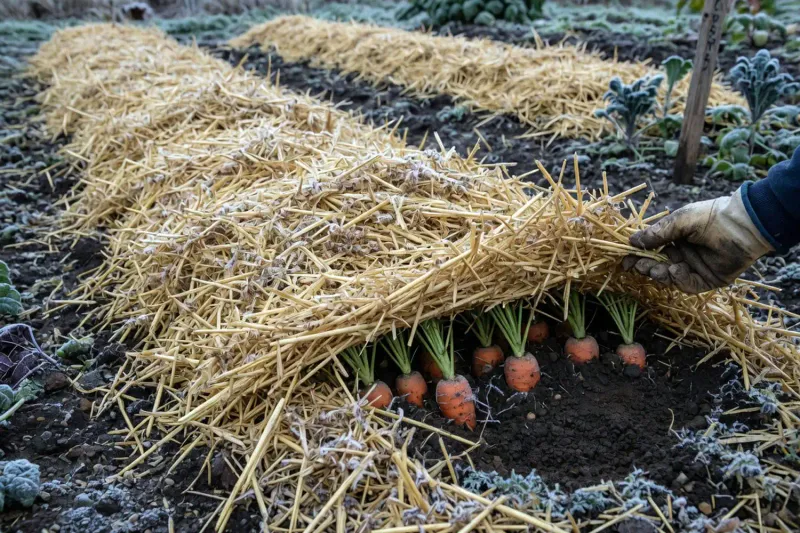 Watch for overmature roots and straw-associated rodent risk