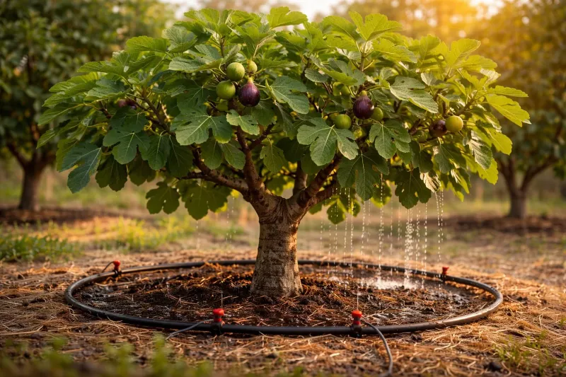 Water dry soil ahead of the freeze, not until it is soggy