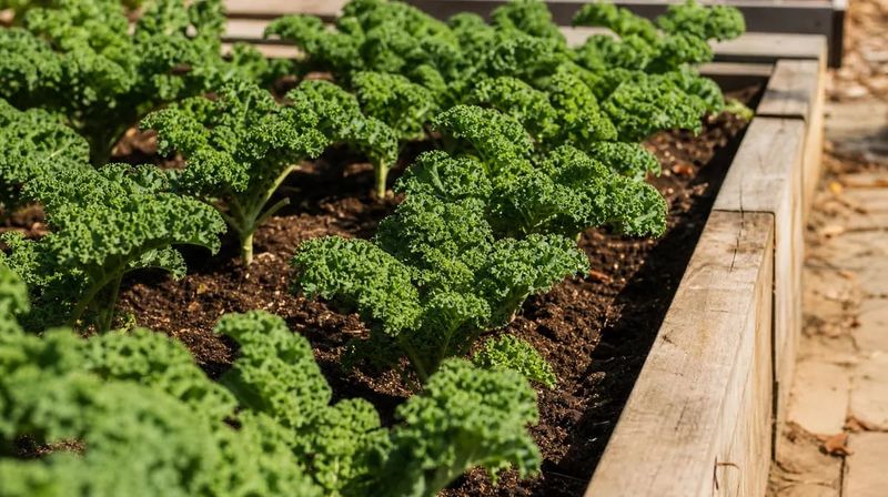 What can make kale leaves feel tough?