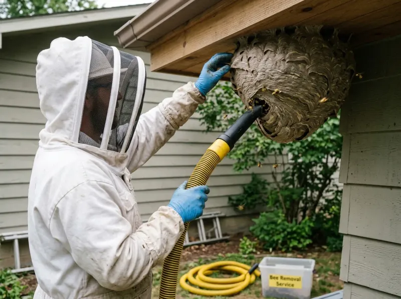 When a nest creates a hazard, keep your distance