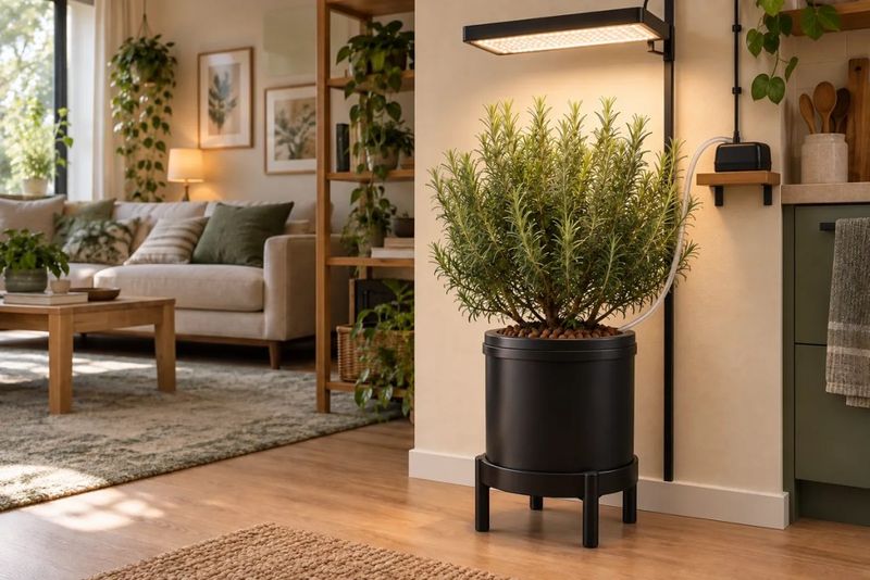 Why a pot may stay wet longer indoors