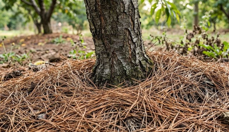 Will pine straw make garden soil too acidic?