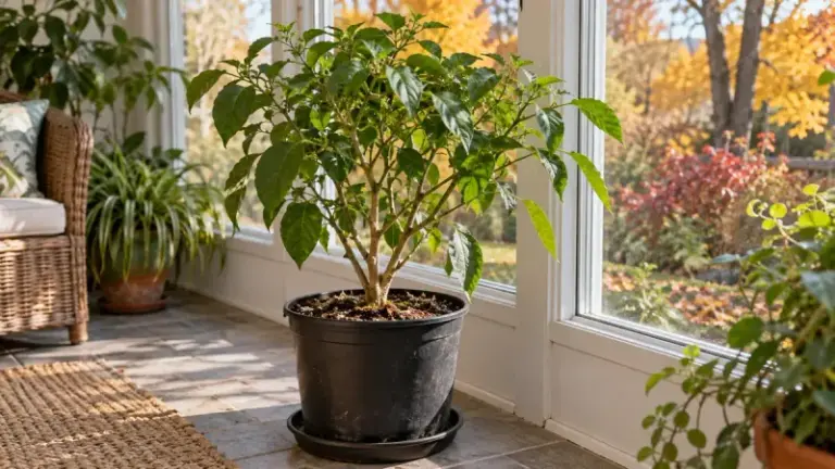 Potted peppers you bring indoors before frost may survive winter, and some might even fruit