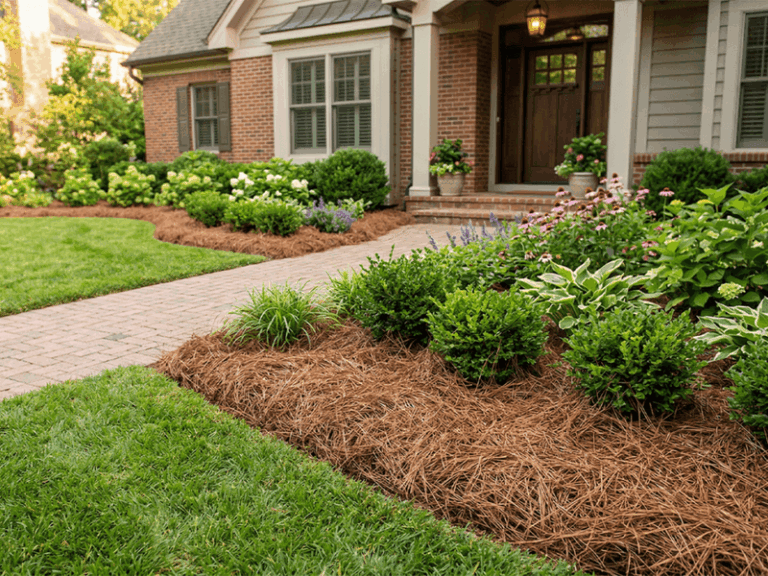 That Free Pile of Pine Needles Under Your Tree Makes One of the Best Mulches for Your Garden Beds