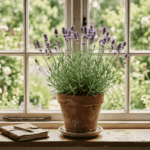 Is your potted lavender sitting in soggy mix this winter? Check the pot’s drainage first