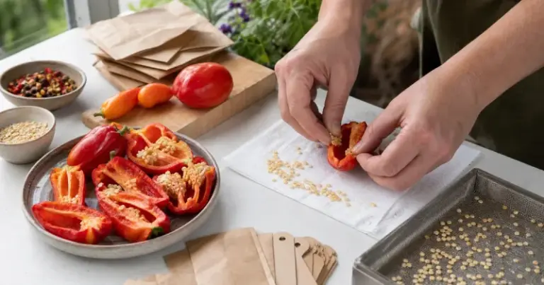 Saving Tomato and Pepper Seed: Drying Protects Storage, Genetics Decide What Grows