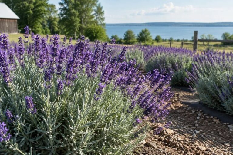 Lavender planted in heavy, soggy soil dies over winter long before the cold ever gets to it