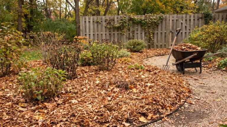 Shredded Leaves for North Carolina Vegetable Beds: A Winter Cover Option for Gradually Better Clay Soil