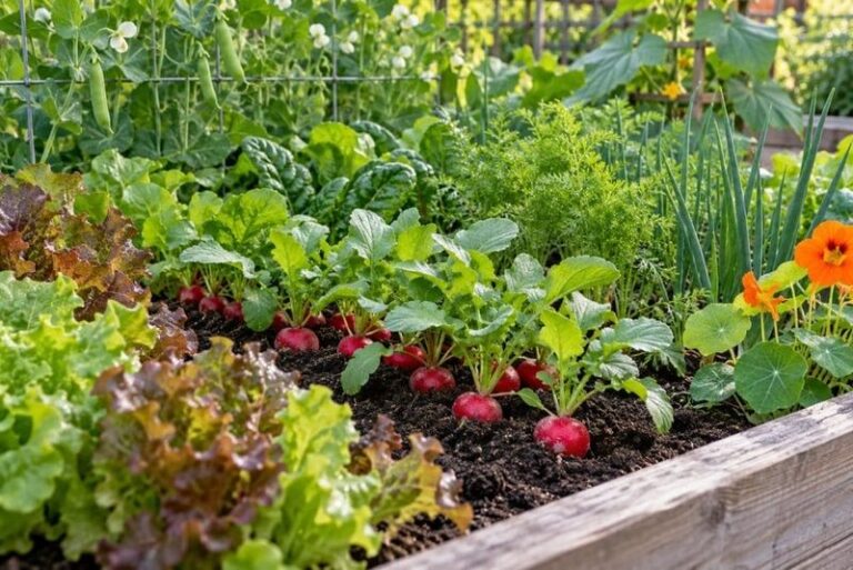 Crowded Fall Radishes Can Grow Lush Tops and Small Roots, Here’s How to Space Them