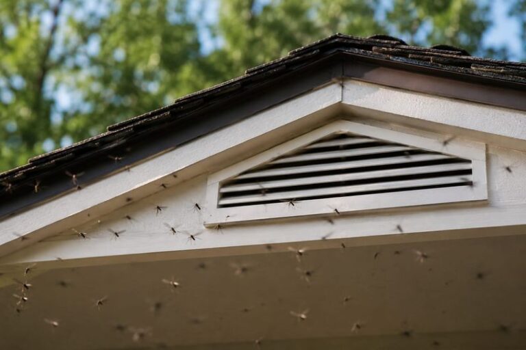Stink bugs clustering on your sunny siding in late fall are looking for a gap to get inside, so seal these spots first