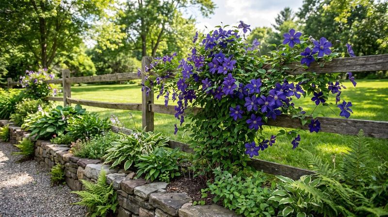 Clematis vines that grew plenty this year but barely bloomed need one fall pruning check before winter