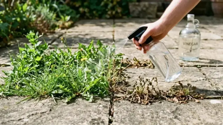 The Surprising Reason North Carolina Gardeners Are Spraying Vinegar Along Their Driveways and Walkways