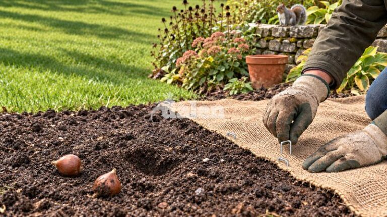 Fresh Fall Bulbs Found Disturbed in the Morning? Ways to Reduce Digging and Protect the Bed