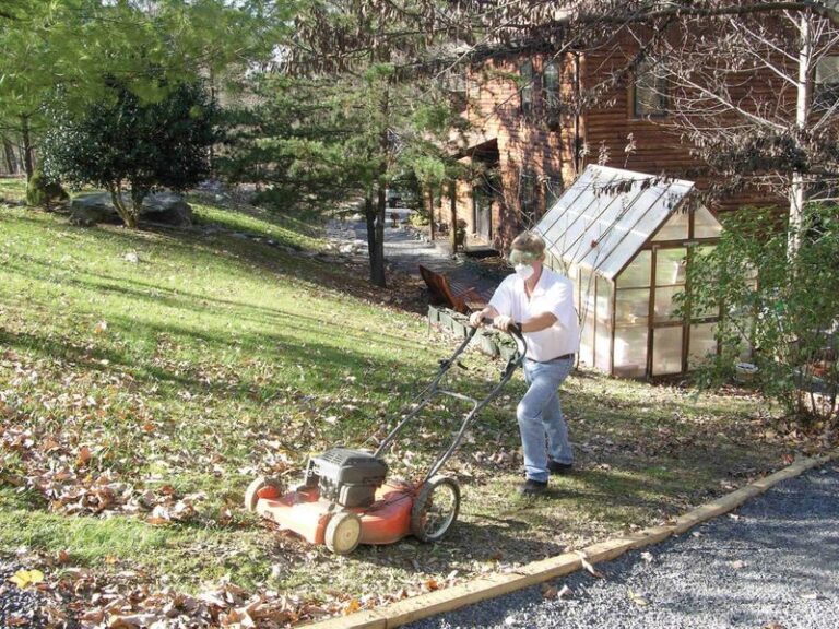 Mowing a Light Layer of Leaves Can Recycle Them and Cut Collection, but It Won’t Replace Lawn Care
