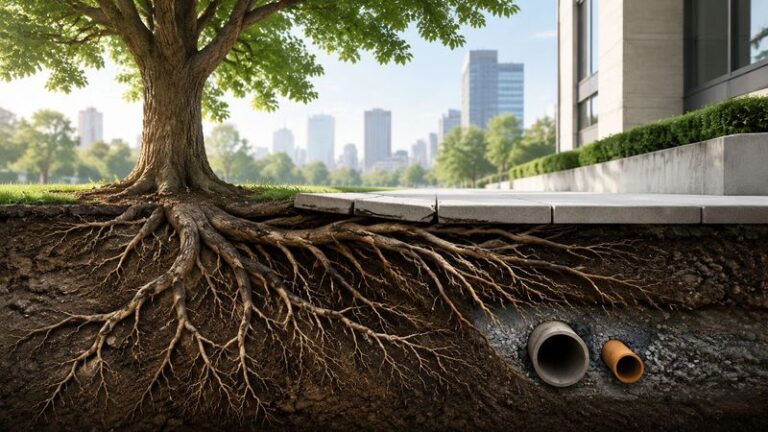 Who Pays When Tree Roots Are Found in a California Driveway or Sewer Line?
