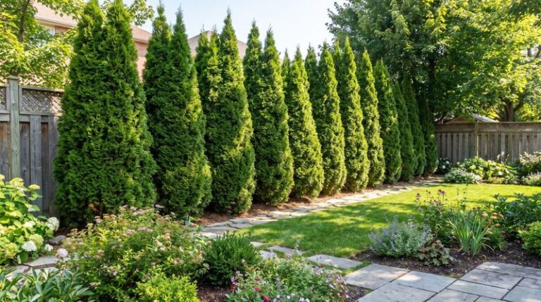 How to Choose an Evergreen Privacy Screen in Central Texas: Yaupon Holly, Eastern Redcedar, and Arborvitae